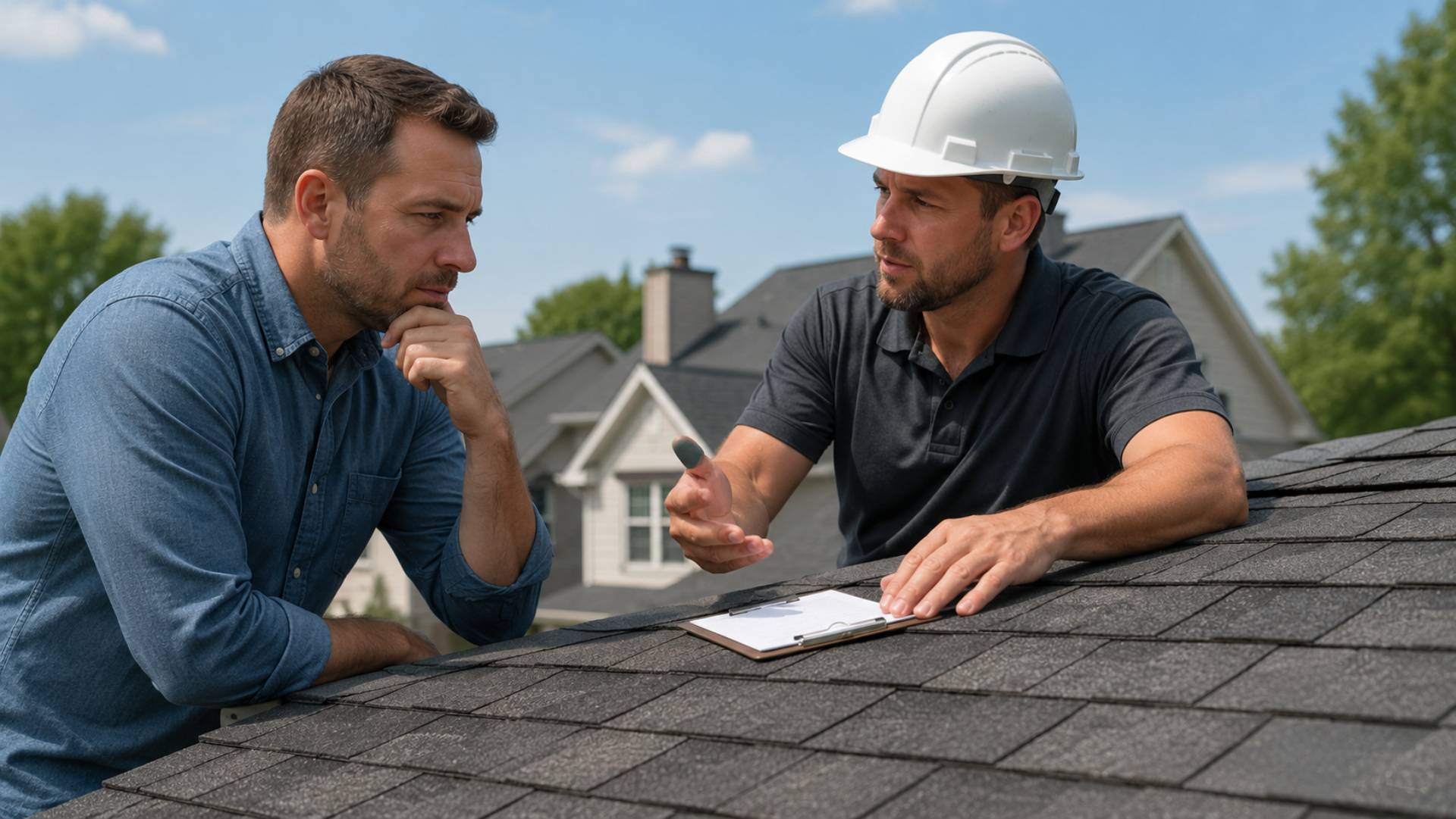 roofing company selection